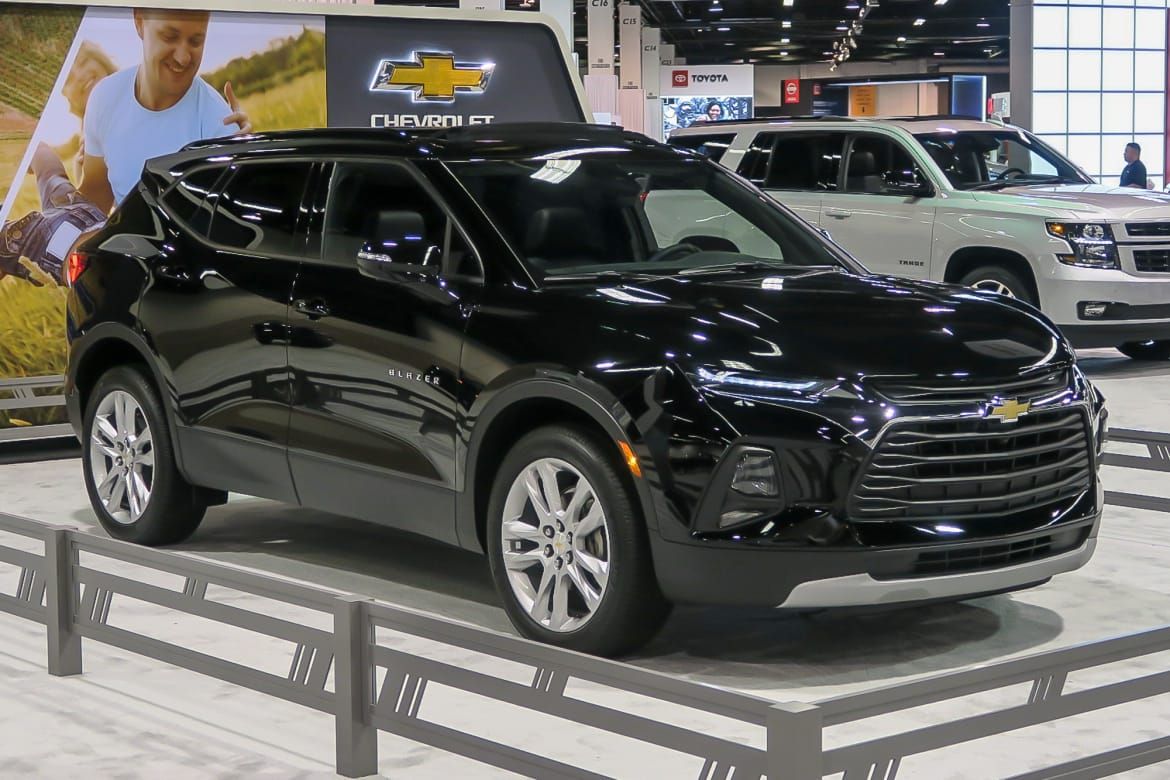 Ngoại thất của Chevrolet Trailblazer 2018-2019
